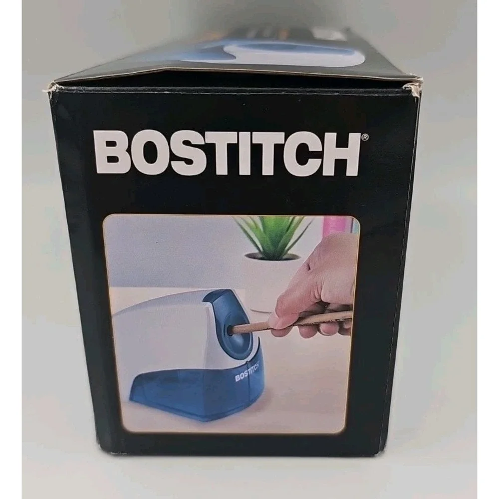 Bostitch Personal Electric Pencil Sharpener Space Saver‎ Stall Free EPS4-BLUE